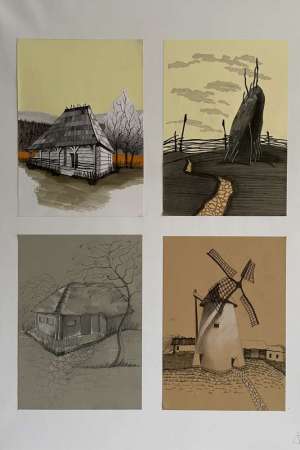 Спецрисунок. Спецживопис. 3 курс