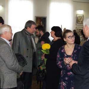 лекція ректора Варшавської академії мистецтв професора Адама Мияка