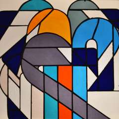 Вітраж, інтерпретація архітектури, 2 курс ОР Бакалавр