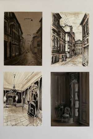 Спецтехніки у рисунку. 4 курс-2