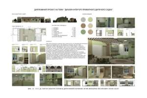 Карпук Вікторія Ігорівна. Дизайн інтер’єру приватного дитячого садка