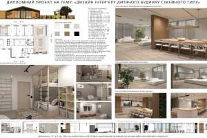 Гергусь Валентина Олексіївна. Дизайн інтер’єру дитячого будинку сімейного типу