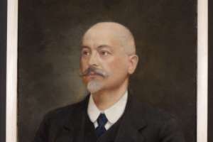 Ляхович Наталія. «Портрет старшого мужчини», ХХ ст., після реставрації