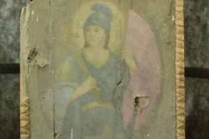 Сичева Емілія Юріївна. Реставрація творів: 1.Ікона «Архангел Михаїл», автор невідомий, ХІХ ст., 2. «Під покровом», автор невідомий, ХІХ ст.