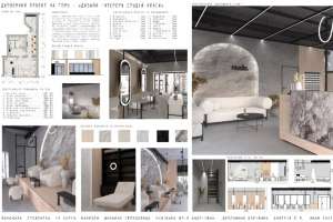 Кулібаба Юлія Андріївна. Дизайн інтер’єру студії краси