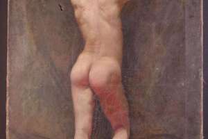 Загурська Христина. «Стоячий акт», кін. ХІХ ст., до реставрації