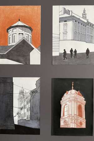 Спецтехніки у рисунку. 4 курс