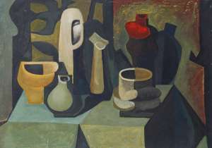 Бозак натюрмот 84-59,5 кар. олія