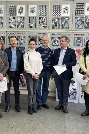 Колектив кафедри ДС. Основи композиції-1 курс. Експозиція.