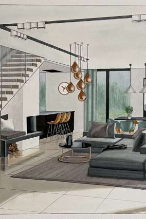 Дизайн інтер_єру індивідуального житла. 3 курс. Костянтин Пшивий