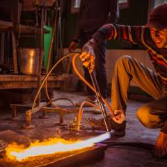 Добрий пальник у руках доброго скляра - Остап Іванишин