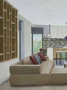 Дизайн інтер’єру. Індивідуальне житло. Майструк О.